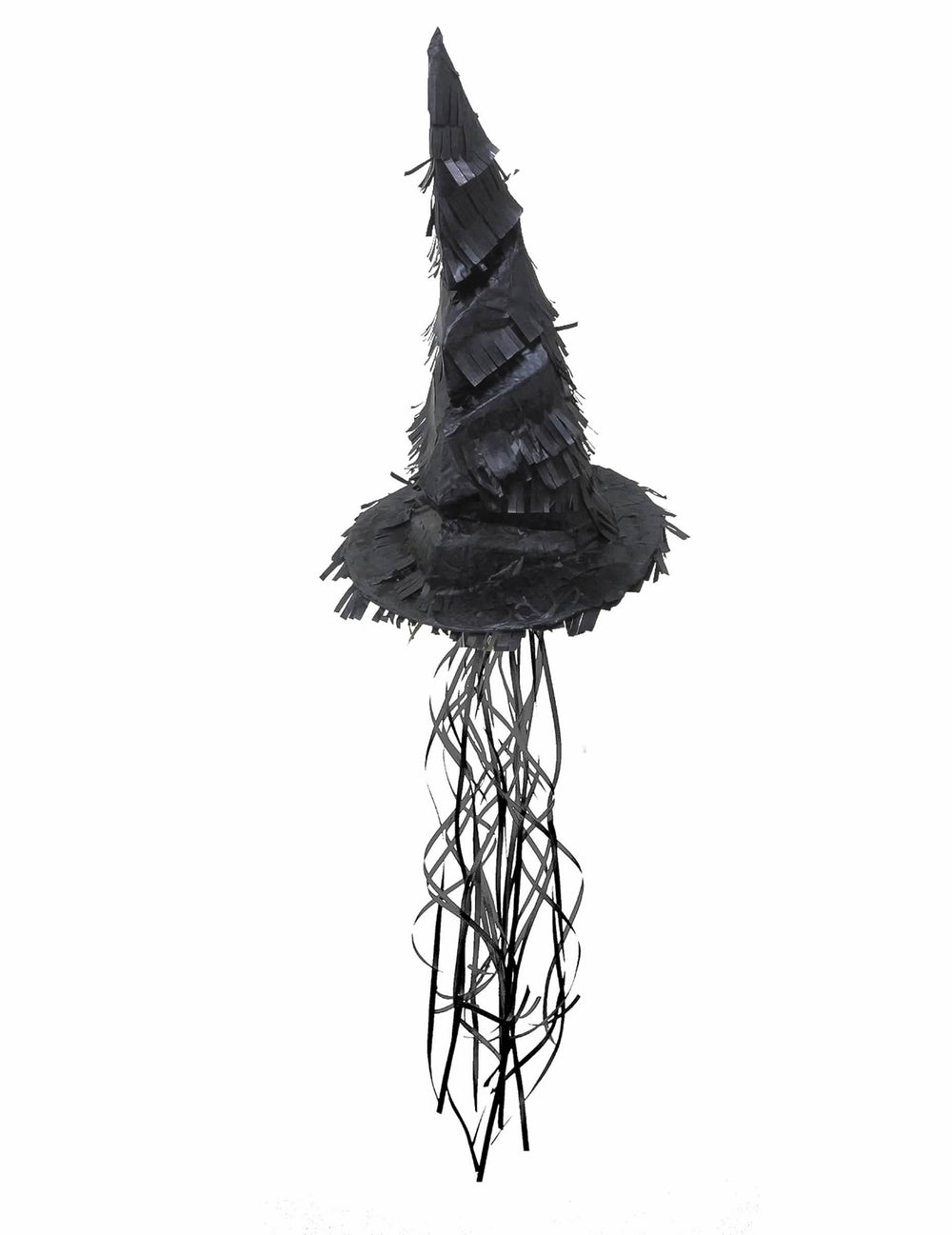 Pinata varázslótanonc kalap gyermekeknek, fekete, szalagokkal