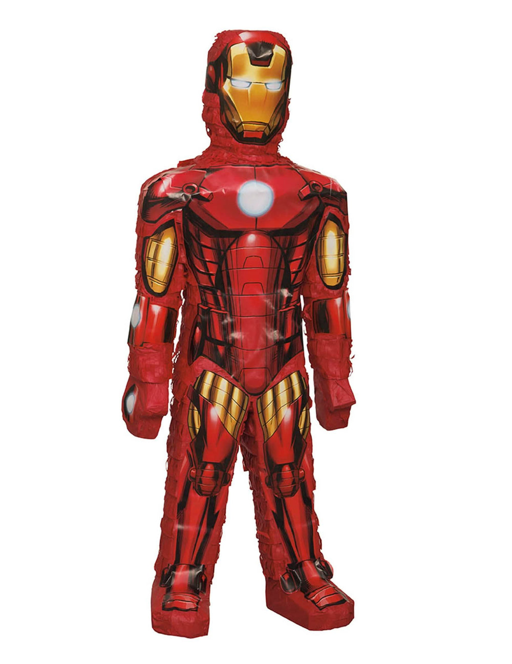 Iron Man piñata gyermeknek piros és arany színű