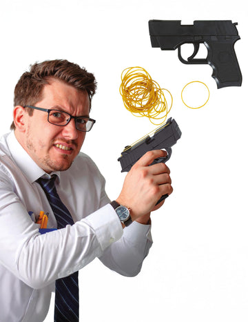 Rugalmas sávos pisztoly 17 cm