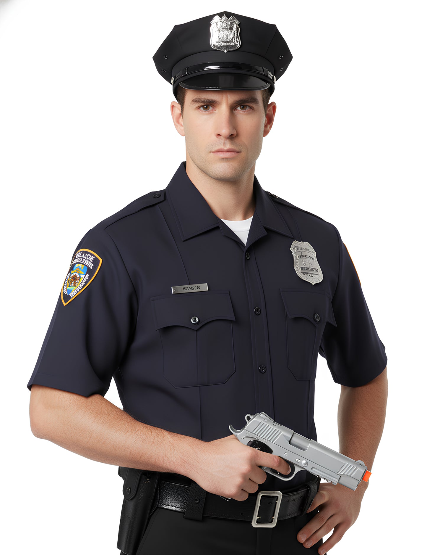 18 hüvelykes fém rendőrségi pisztoly cm