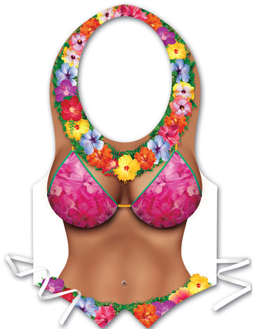 Hawaii nő műanyag kötény