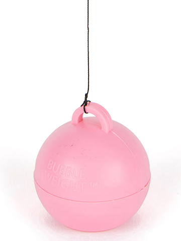 Rózsaszín héliumos lufisúly 35 g ünnepi dekorációhoz 