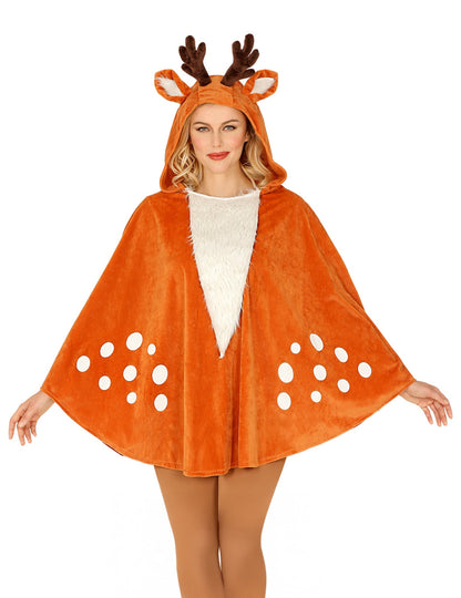 felnőtt rénszarvas poncsó