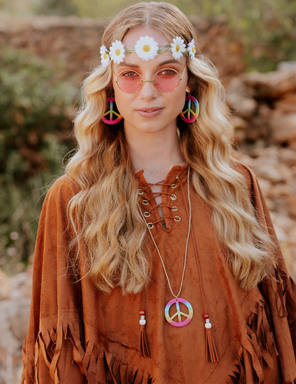 Indiai poncsó barna nőkkel