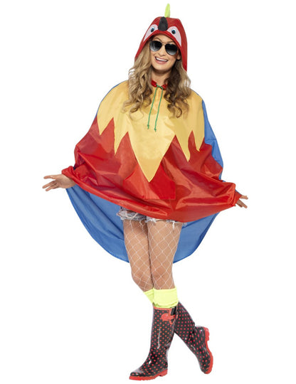 Felnőtt papagáj poncsó 