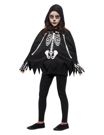 Gyerek csontváz poncsó 
