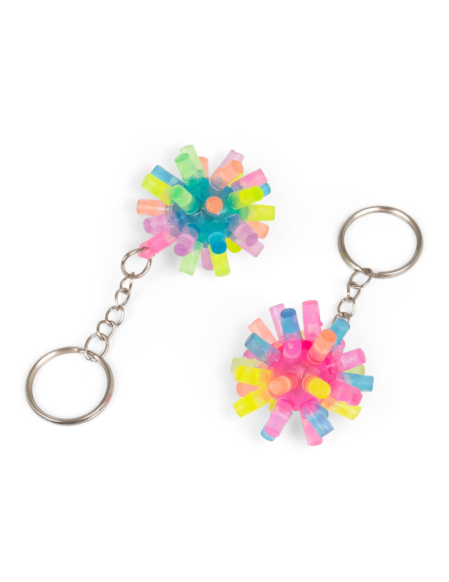 Világító tüskés kulcstartó