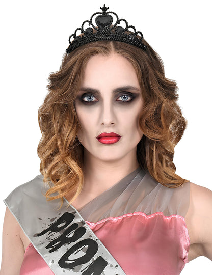 25 g-os fekete professzionális sminkes tégely