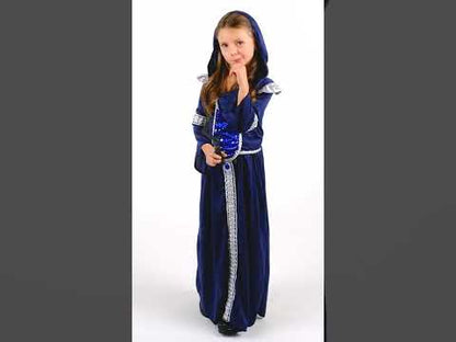 Mágus jelmez bleu éjszakai lány