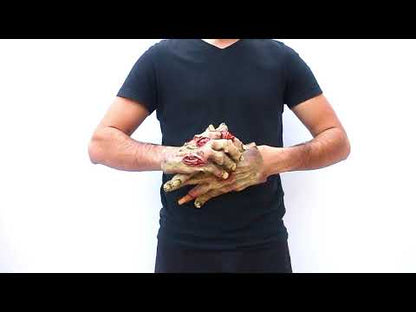 Halloween felnőtt zombi kesztyű