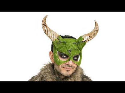 Szarvas Szörnyeteg Félálarc Habhatással