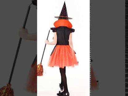Lány tök boszorkány jelmez 