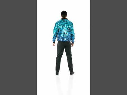 Felnőtt kék hullám flitter dzseki