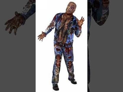 Felnőtt teljes zombi jelmez