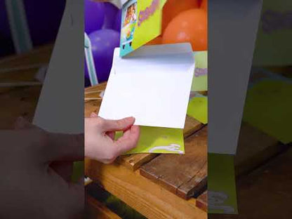 8 db Scooby-Doo™ meghívókártya borítékokkal, 10x16 cm