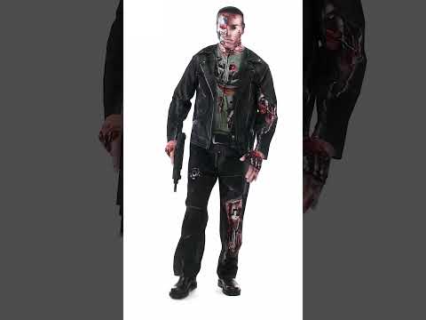 Déguisement intégral cyborg adulte