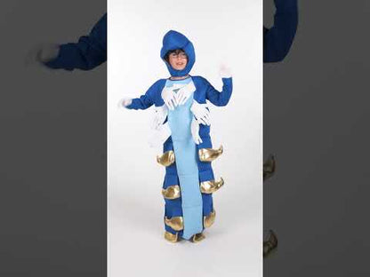 Gyermek kék hernyó jelmeze