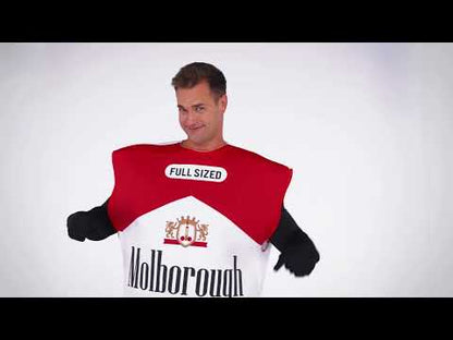 Felnőtt humoros cigarettacsomag jelmez