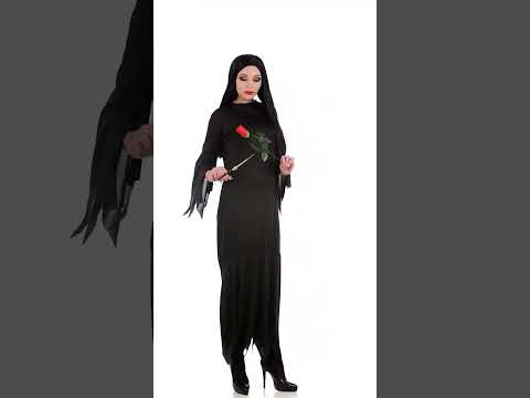 Déguisement sorcière gothique noire femme
