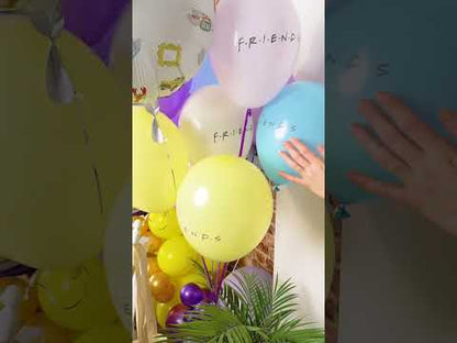 10 db Friends™ latex lufi 25x32cm