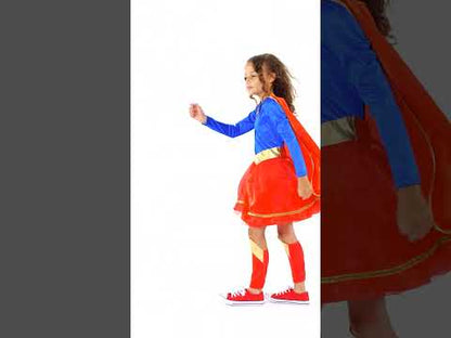 Klasszikus Supergirl™ jelmez lányoknak 