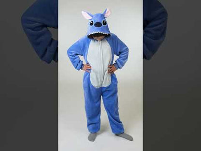 Gyerekkék földönköri lény jelmez