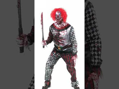 Teljes felnőtt gyilkos bohóc jelmez