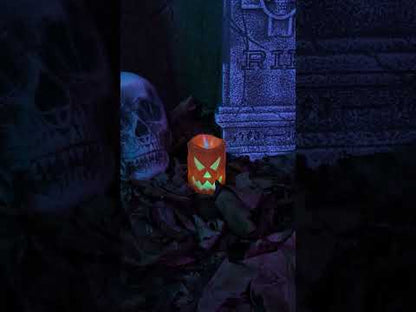 Tök LED gyertya 10 cm