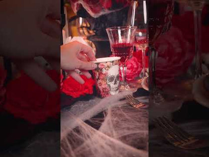 10 kartonpohár virágcsontváz 21 Cl