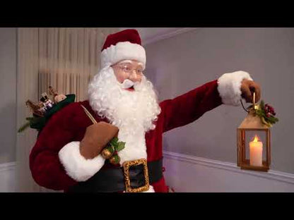 Deluxe animált Mikulás dekoráció 180 cm