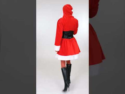 Anya karácsonyi jelmez fűző nő