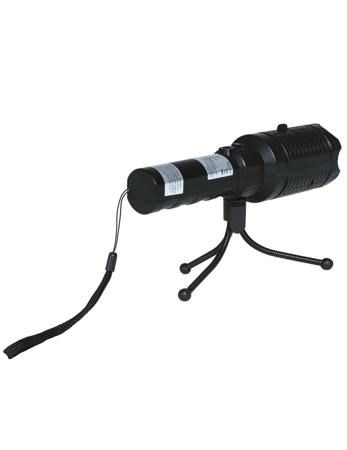 Vue arrière du projecteur led avec trépied Halloween