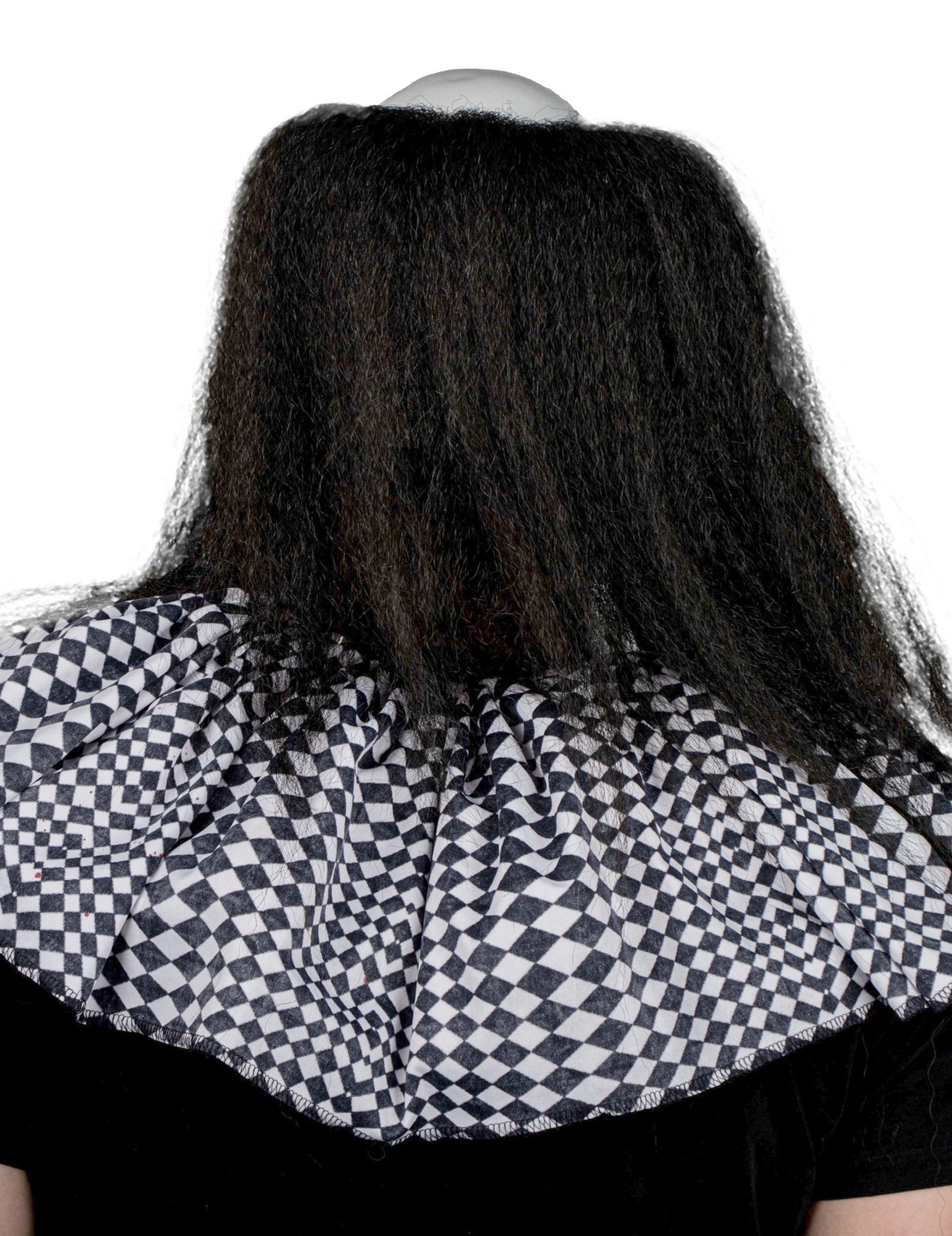 Vue de dos de la prothèse pour maquillage de clown
