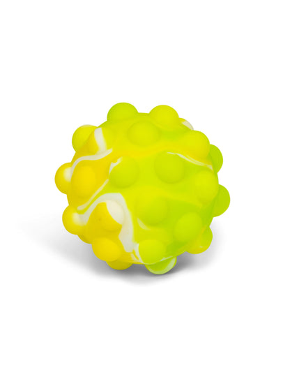 Stresszoldó nyomógombos labda