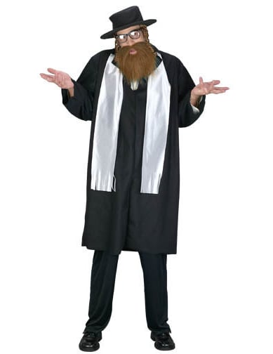 Rabbi jelmez ember szakállával
