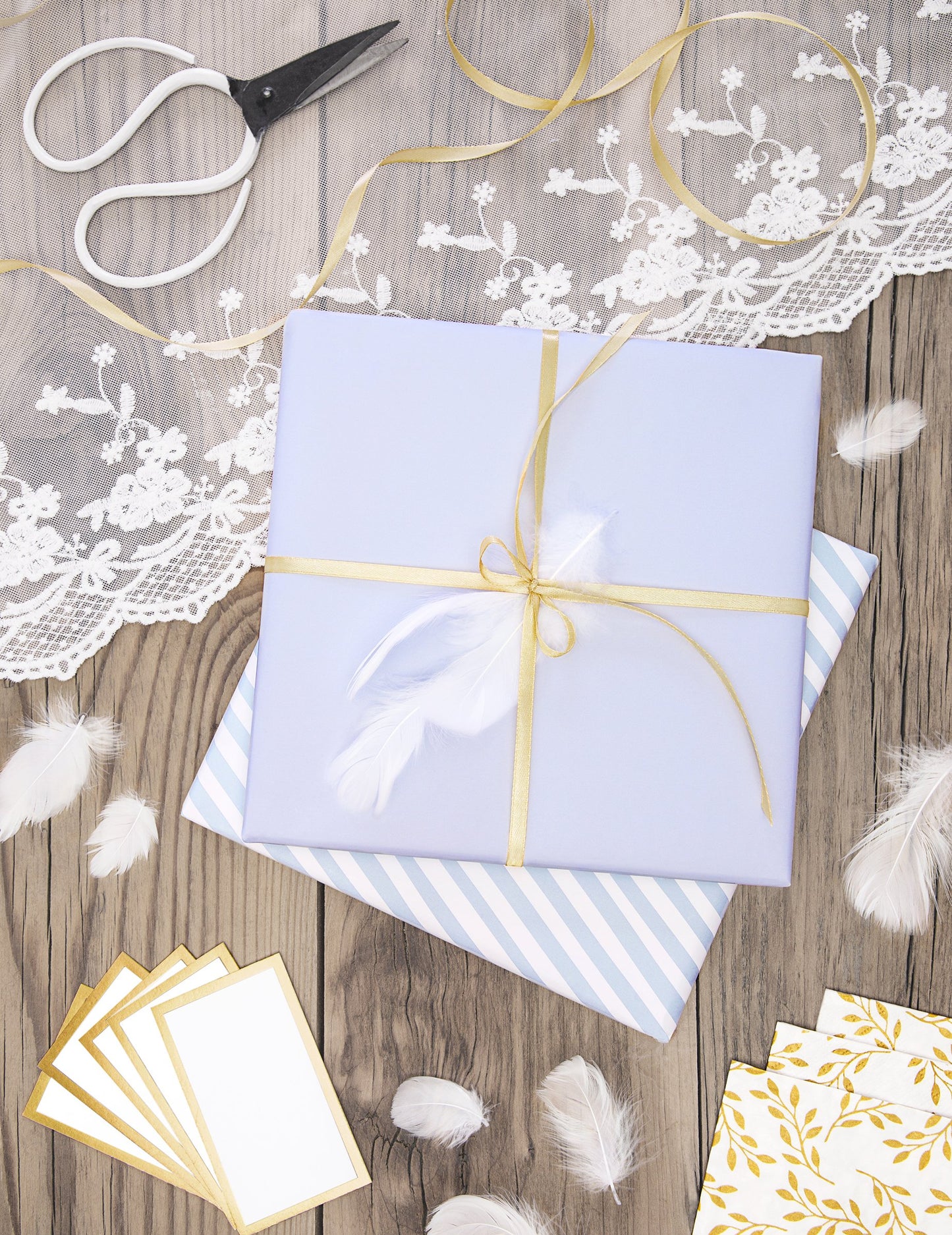 Okker arany szatén szalag 0,6 cm x 25 m