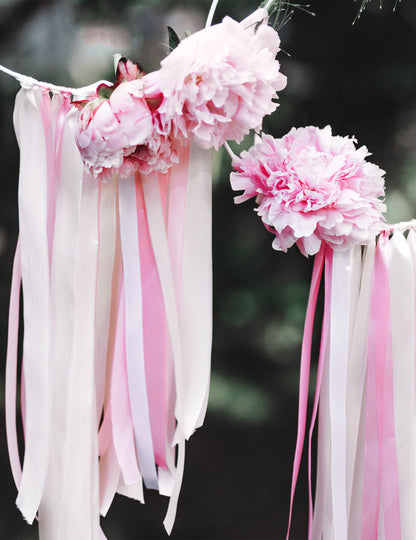 Barack szatén szalag 2,5 cm x 25 m esküvőre 