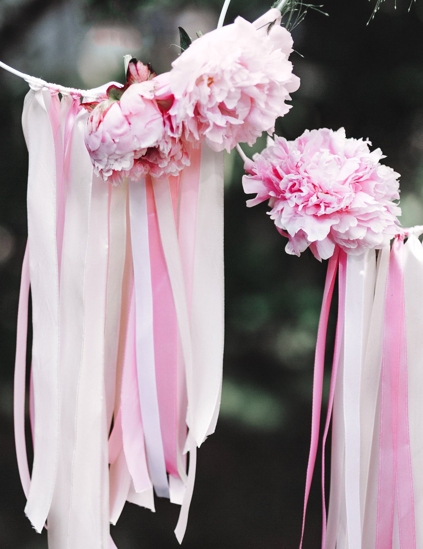 Rózsaszín szatén szalag 0,6 cm x 25 m