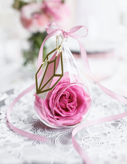 Rózsaszín szatén szalag 0,6 cm x 25 m