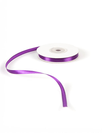 Lila szatén szalag 0,6 cm x 25 m