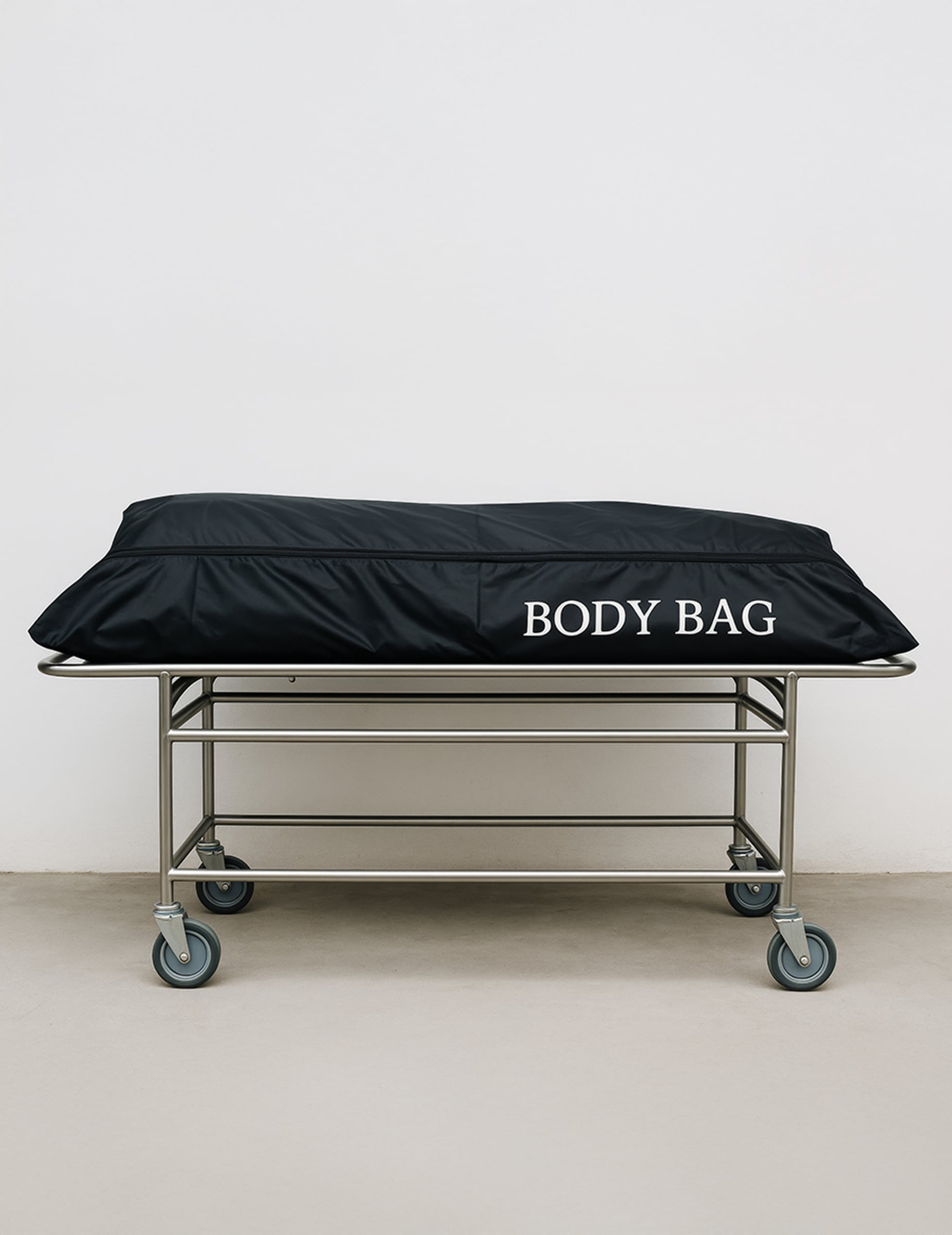 Sac mortuaire Halloween pour décoration noir avec inscription Body Bag