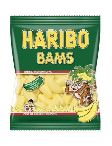 Haribo banán cukorkás táska - 120 g