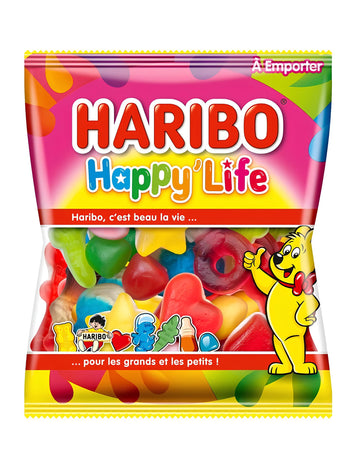 Happy'Life Haribo színes cukorkás zacskó kicsiknek és nagyoknak 120 g