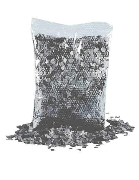 Sötétszürke konfetti tasak 200 g