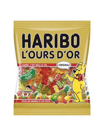 Haribo l'Us D'Or Candy Bag - 120 g.