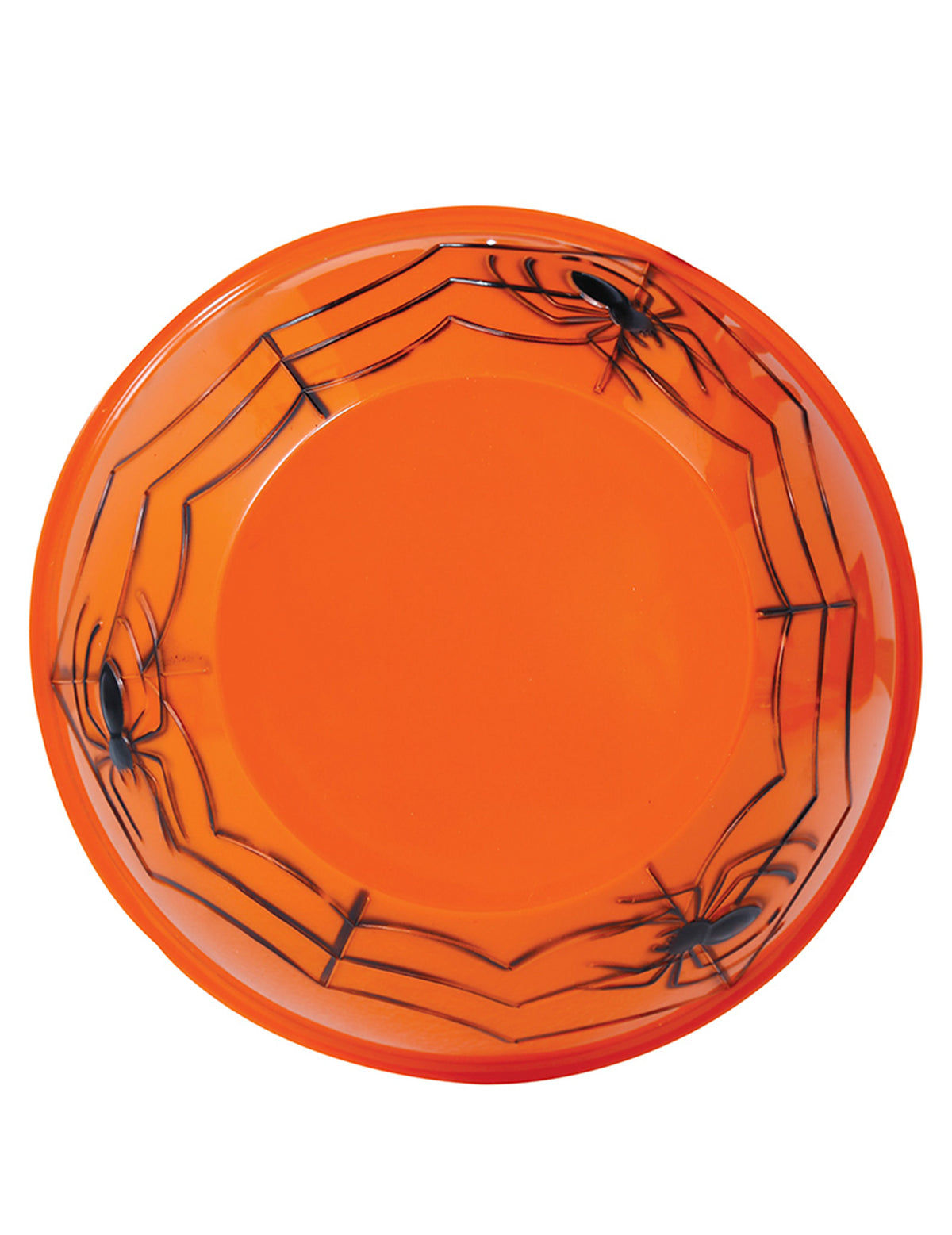Vue de dessus du saladier à bonbons Halloween