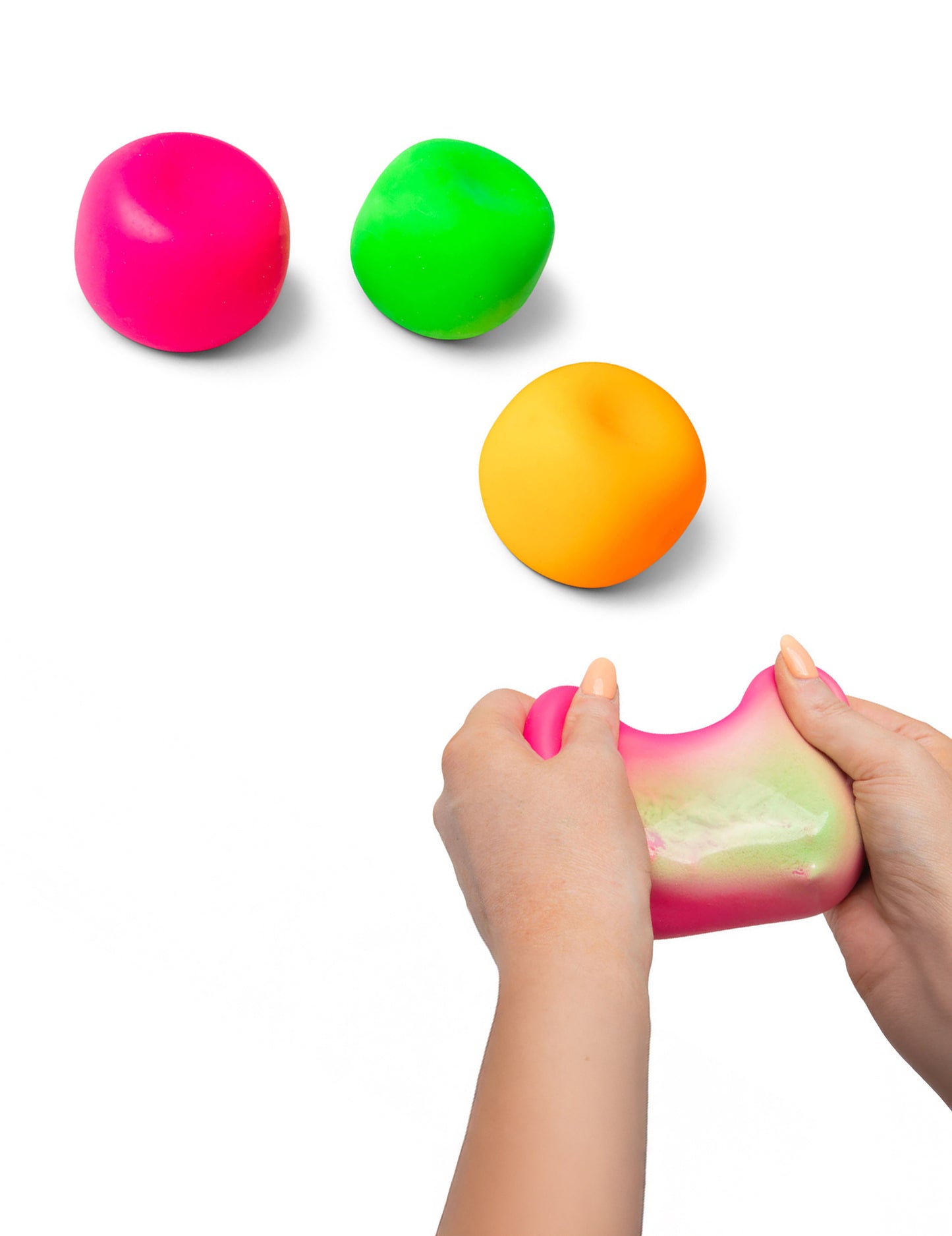 Rugalmas Scrunchems stresszlabda