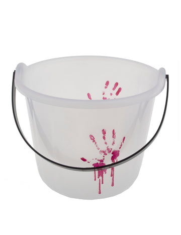 Véres vödör foszforeszkáló halloween