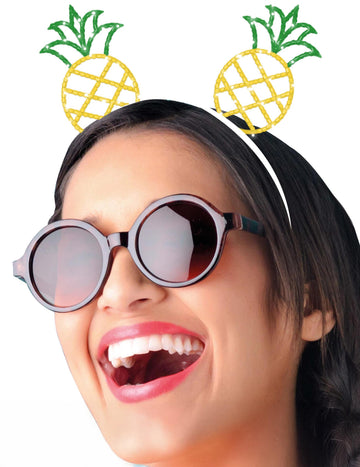 Felnőtt fém ananász fejpánt