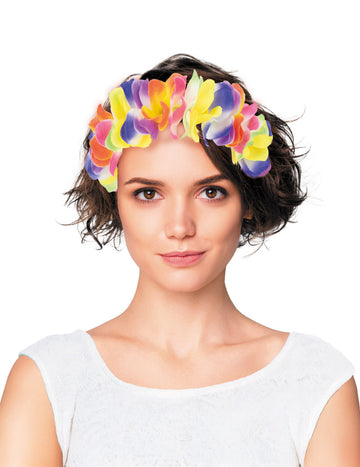 Felnőtt hawaii virágos fejpánt